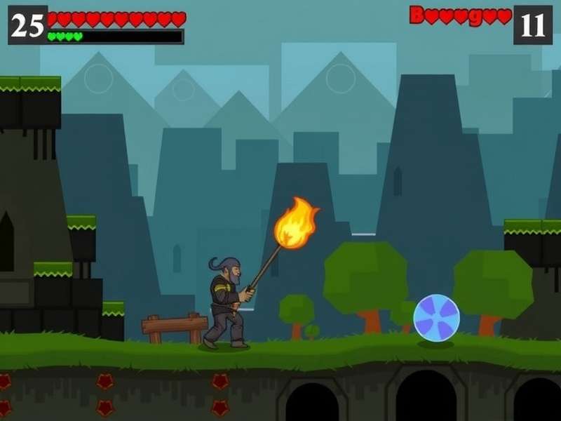 Mighty Maul Gameplay Screenshot
